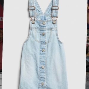 Toddler Denim Button-Front Skirtall